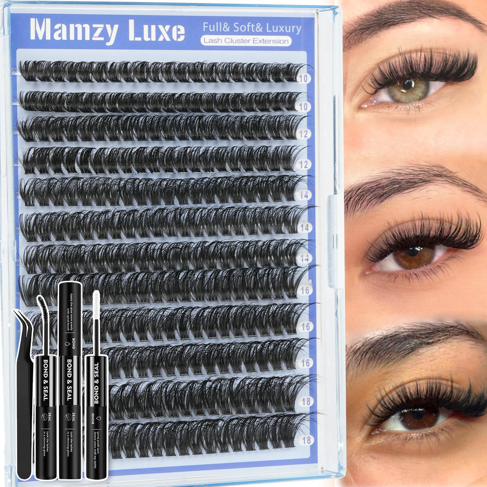 Mamzy Luxe Packaging branding conveys premium quality and care for lashes.