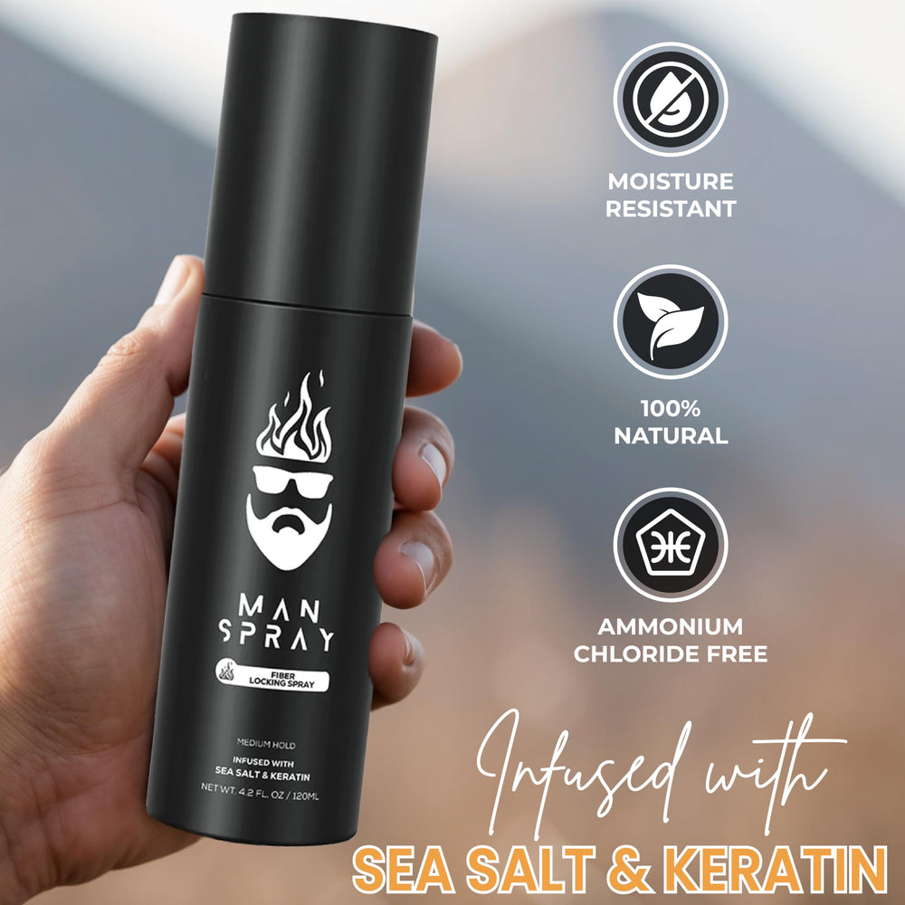 Man Essentials 24-hour-hold performance for all-day style.