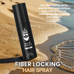 Man Essentials humidity-resistance formula keeps style intact.