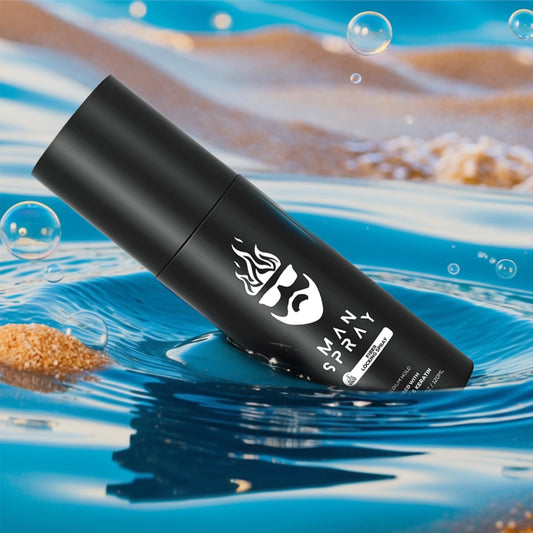 Man Essentials sea-salt-texture-application adds natural volume.