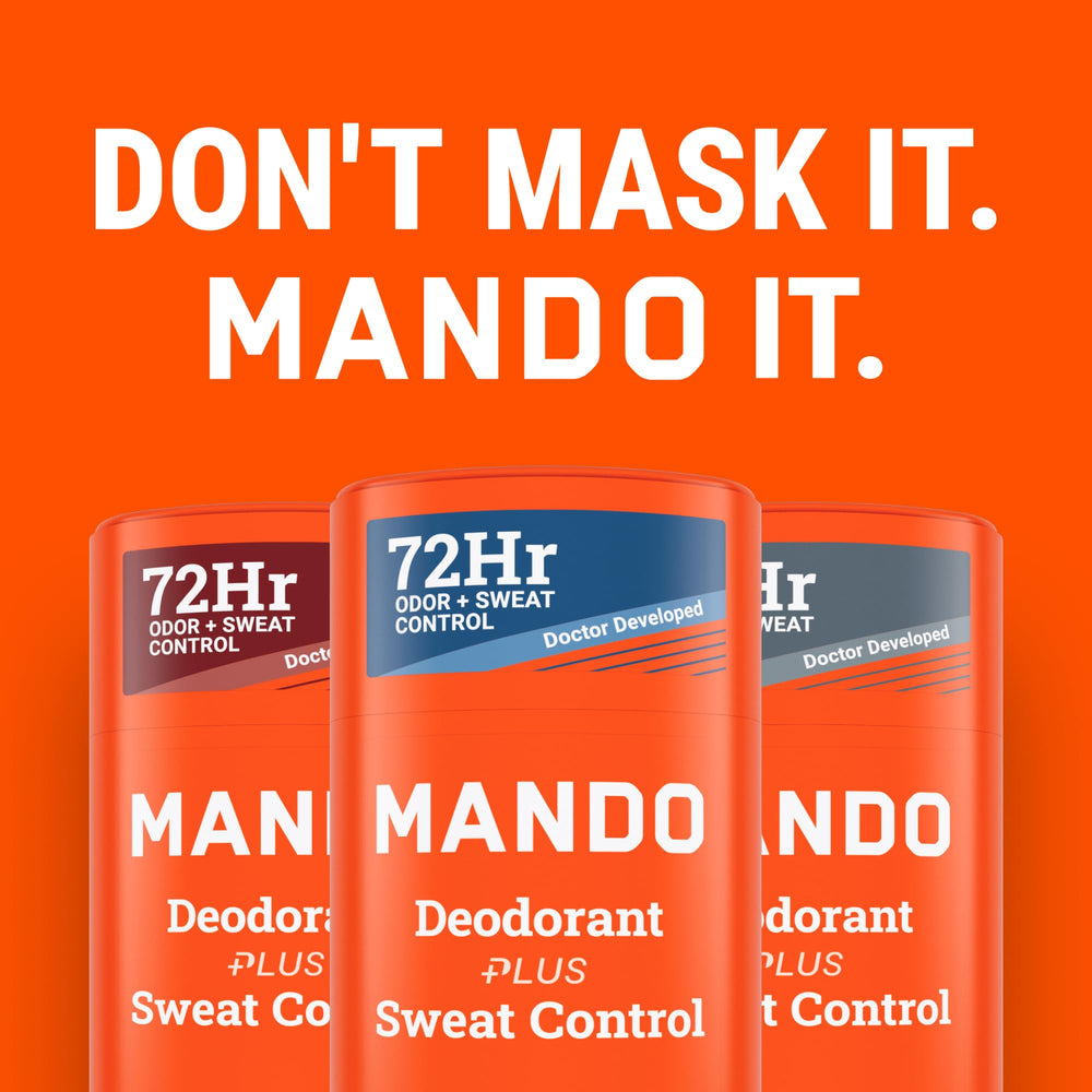 Mando packaging and branding close-up for shelf appeal