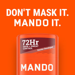Mando Bourbon Leather packaging shows 2-pack with long lasting protection