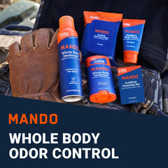 Mando deodorant spray Pro Sport fragrance for quick, all-day freshness