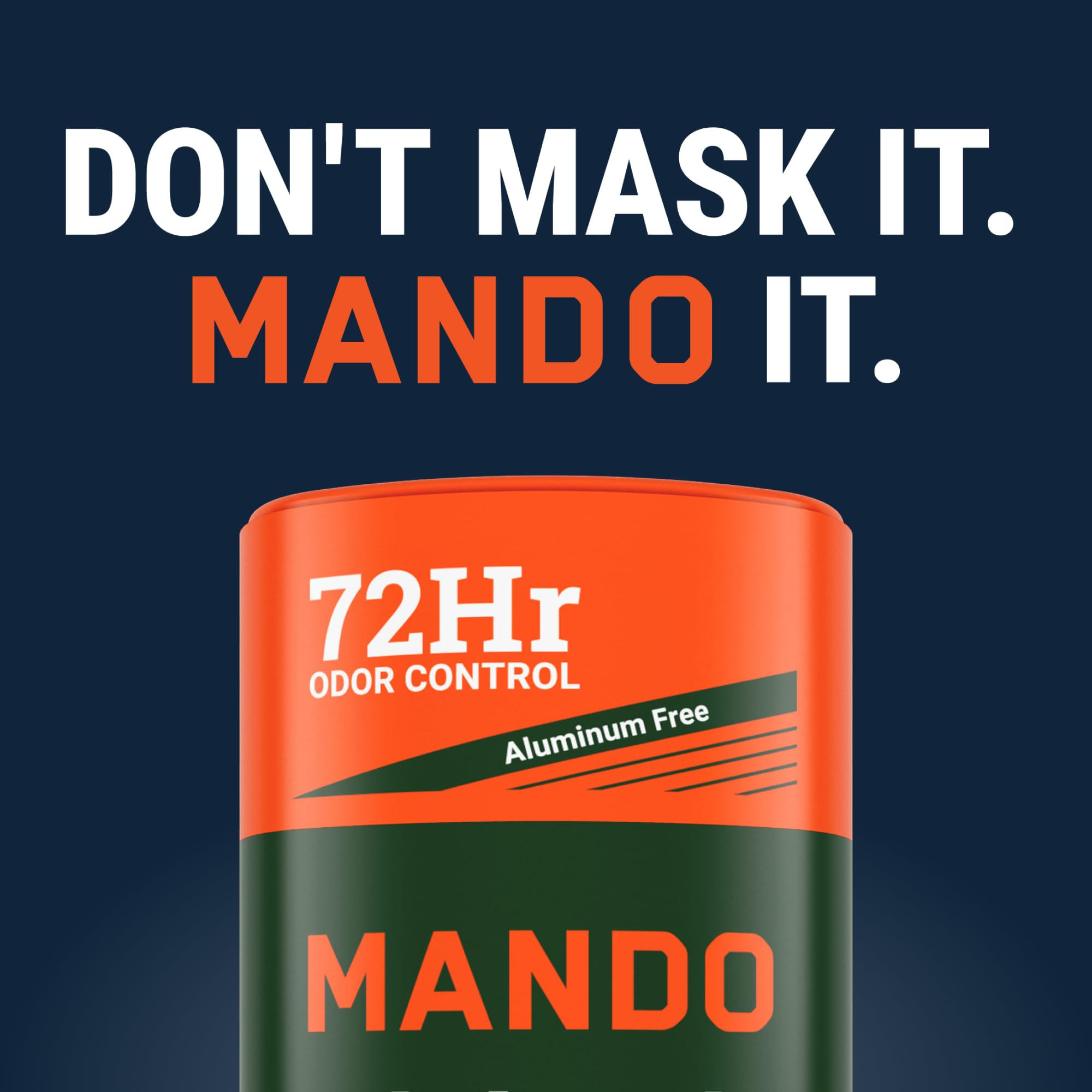 Mando dual-pack display showing convenient two-form deodorant option