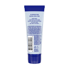 Close-up of Mando invisible cream texture highlighting odor-blocking formula for long-lasting freshness.