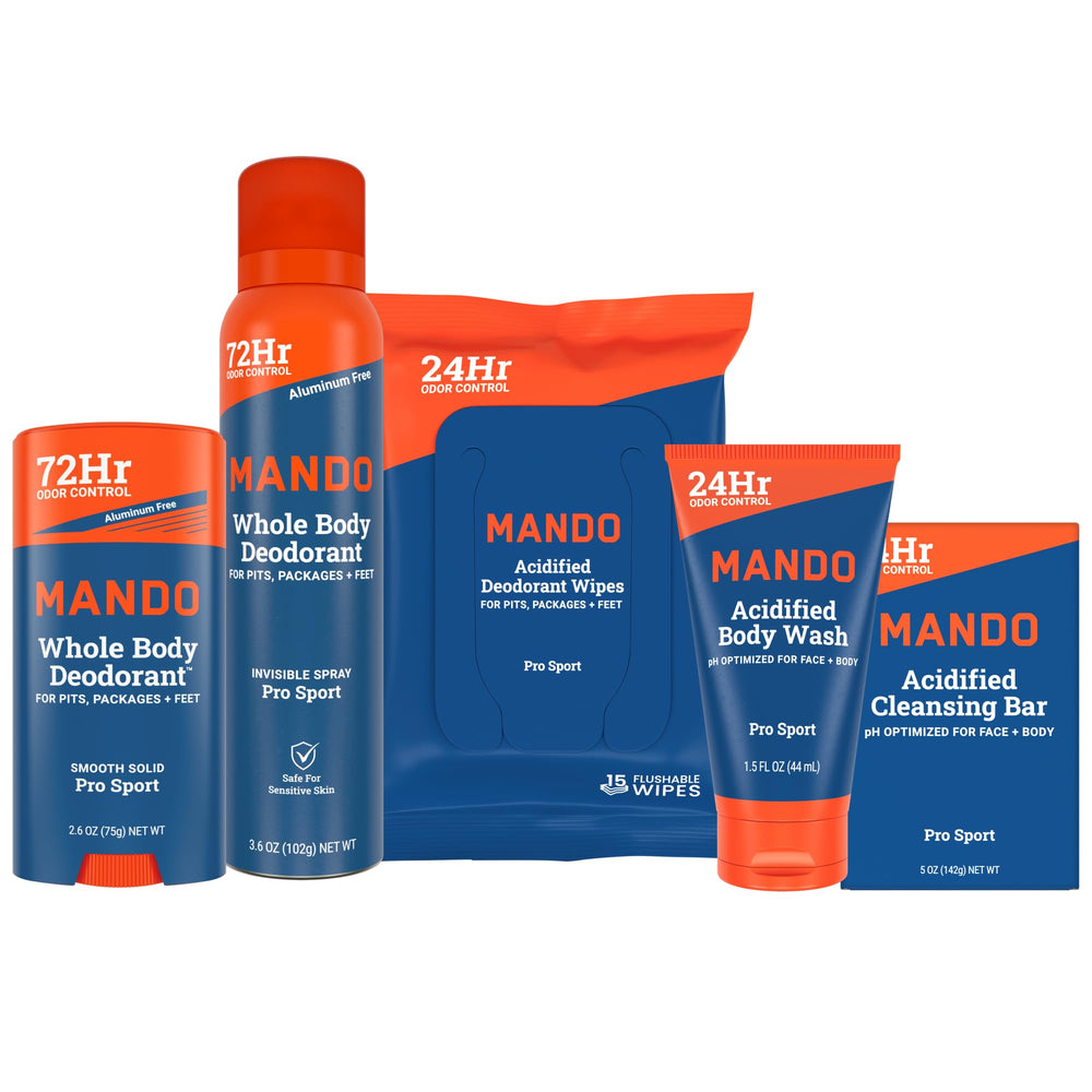 Mando solid stick Pro Sport scent delivers daily odor control