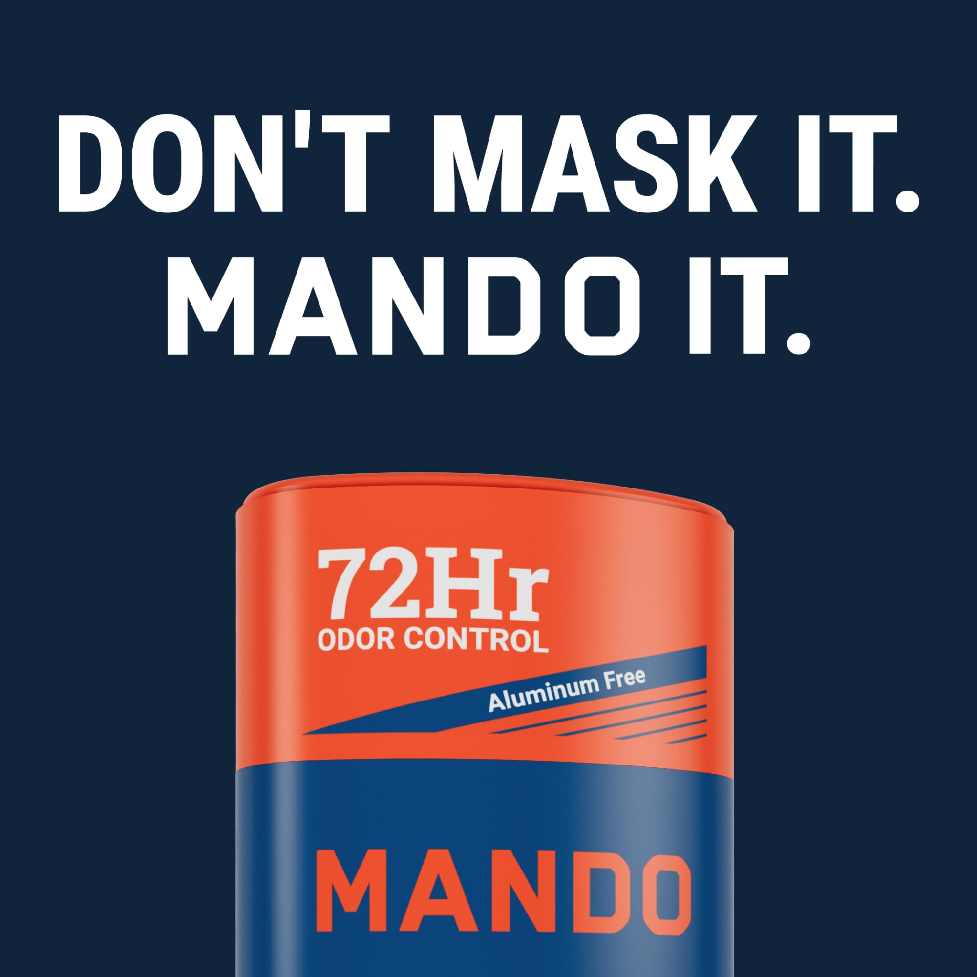 Mando starter-kit display highlights aluminum-free deodorant solution