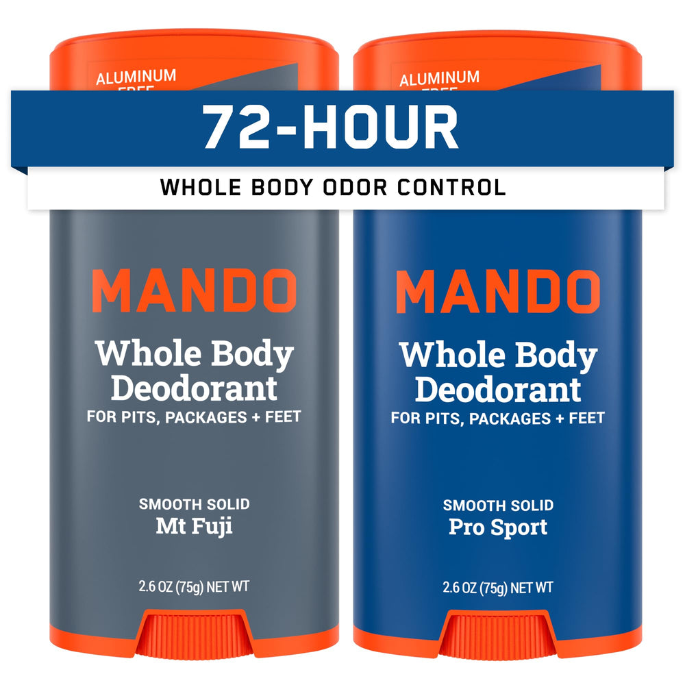 Mando Mt Fuji deodorant stick front view shows long-lasting odor control.
