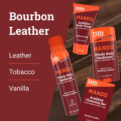 Mando deodorant wipes pack for quick, portable freshness