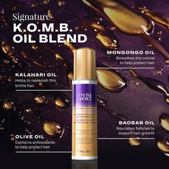 The Mane Choice Ancient Egyptian Antidote Setting Mousse defines curls with natural bounce.