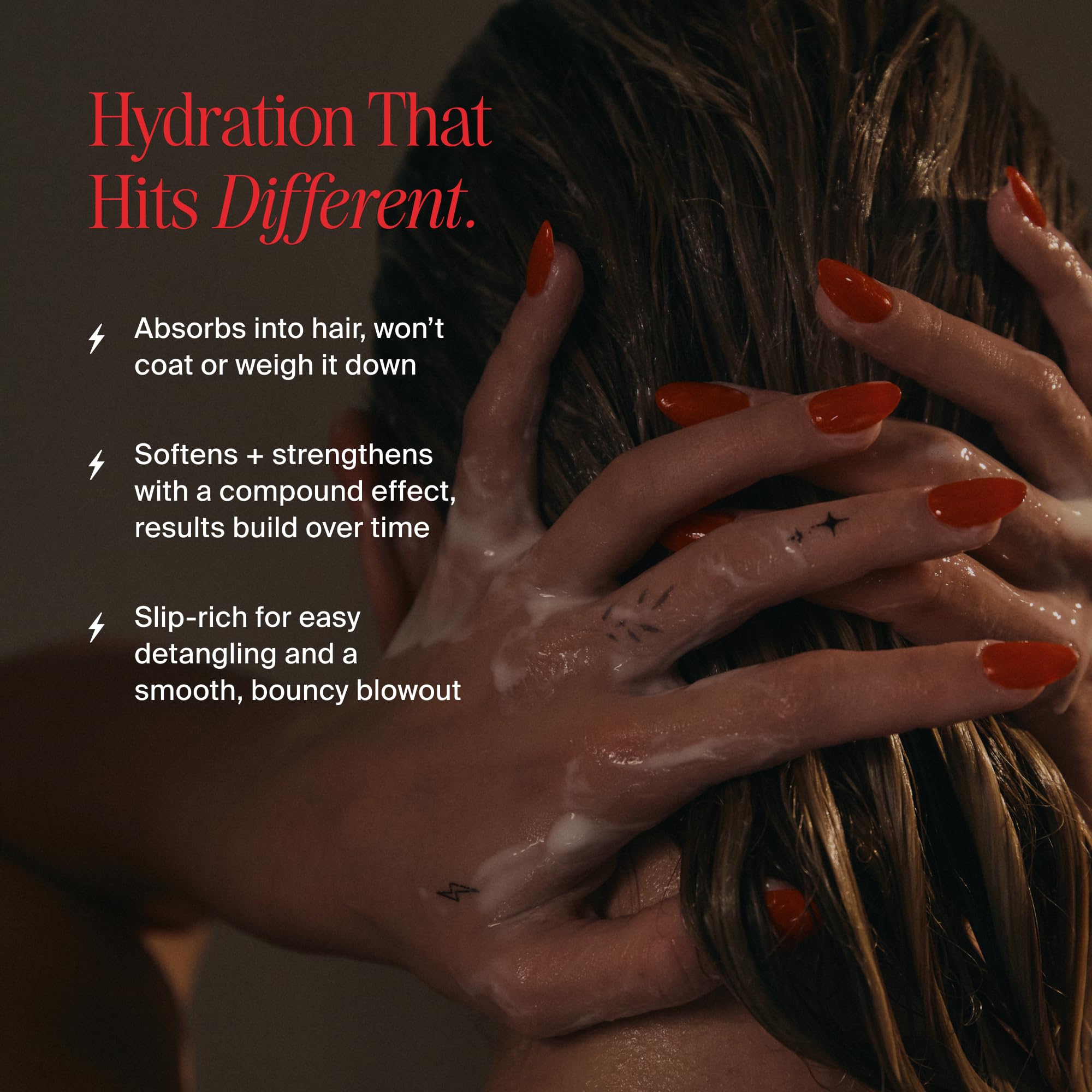 MANE IVY Finish Me label information with vegan hypoallergenic formula details