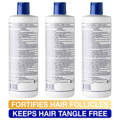 Mane 'n Tail hair after use shows detangled, smooth strands