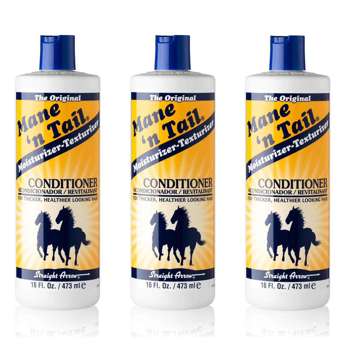 Mane 'n Tail Original Conditioner bottle front close-up showing thick formula for thicker hair