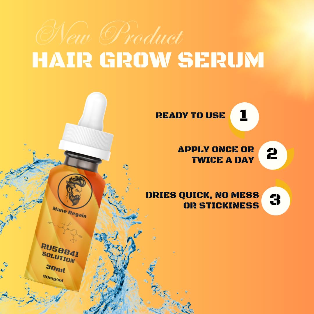 Mane Regain hair regrowth effect reveals thicker healthier looking strands