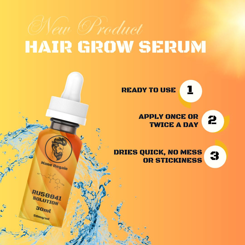 Mane Regain hair regrowth effect reveals thicker healthier looking strands