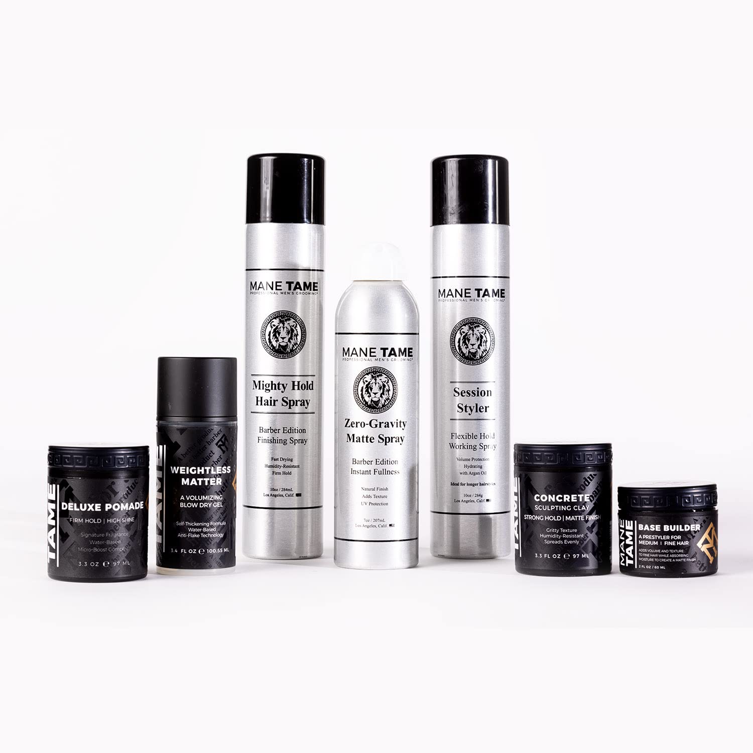 Mane Tame Zero-Gravity Spray features an easy application nozzle for precise styling