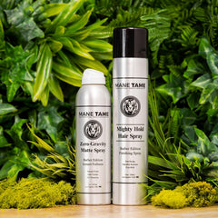 Mane Tame Zero-Gravity Spray uses a lightweight formula for lift without weight