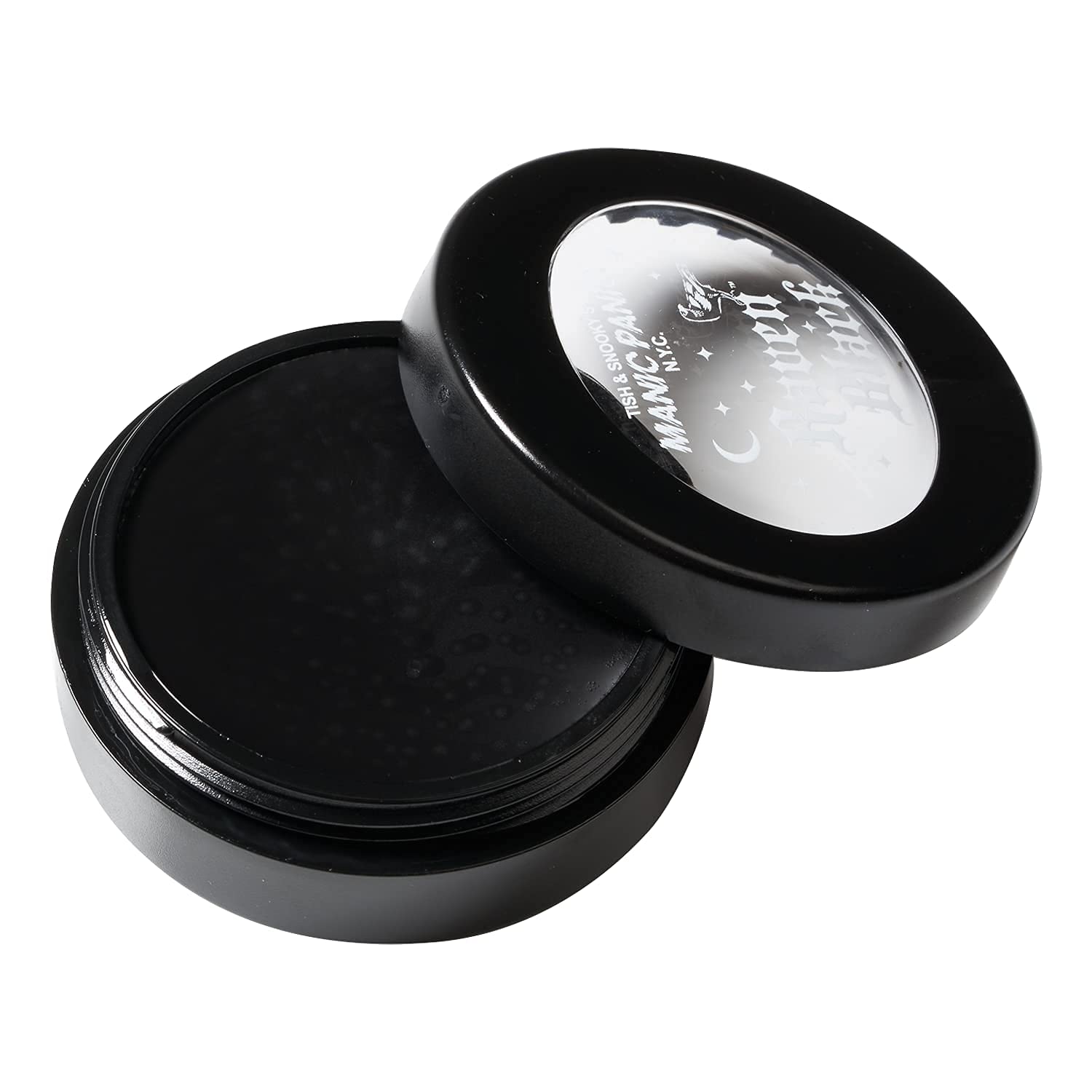 MANIC PANIC Raven Black face paint jar with bold pigment and matte finish