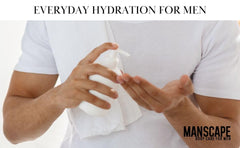 MANSCAPE hand and body lotion in gift-ready packaging
