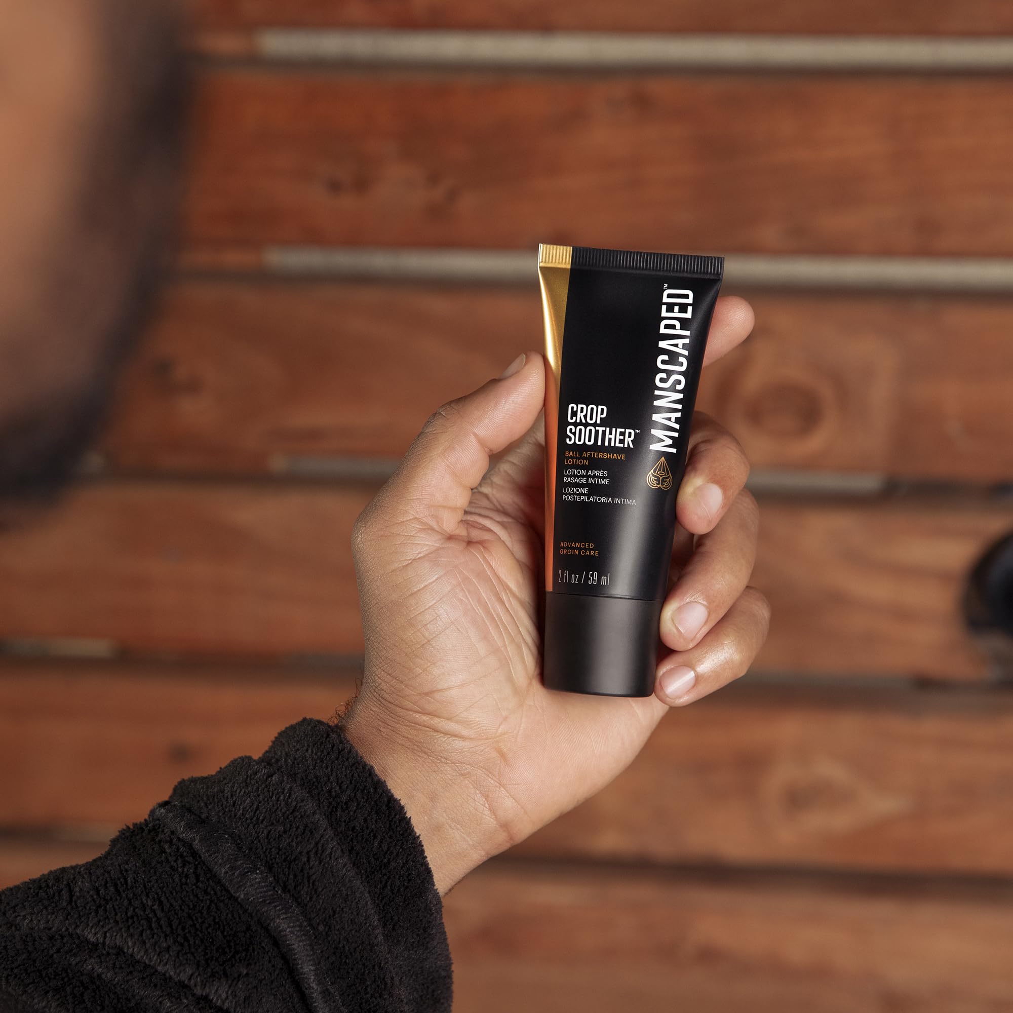 MANSCAPED Crop Soother relieves itching as hair grows back with care