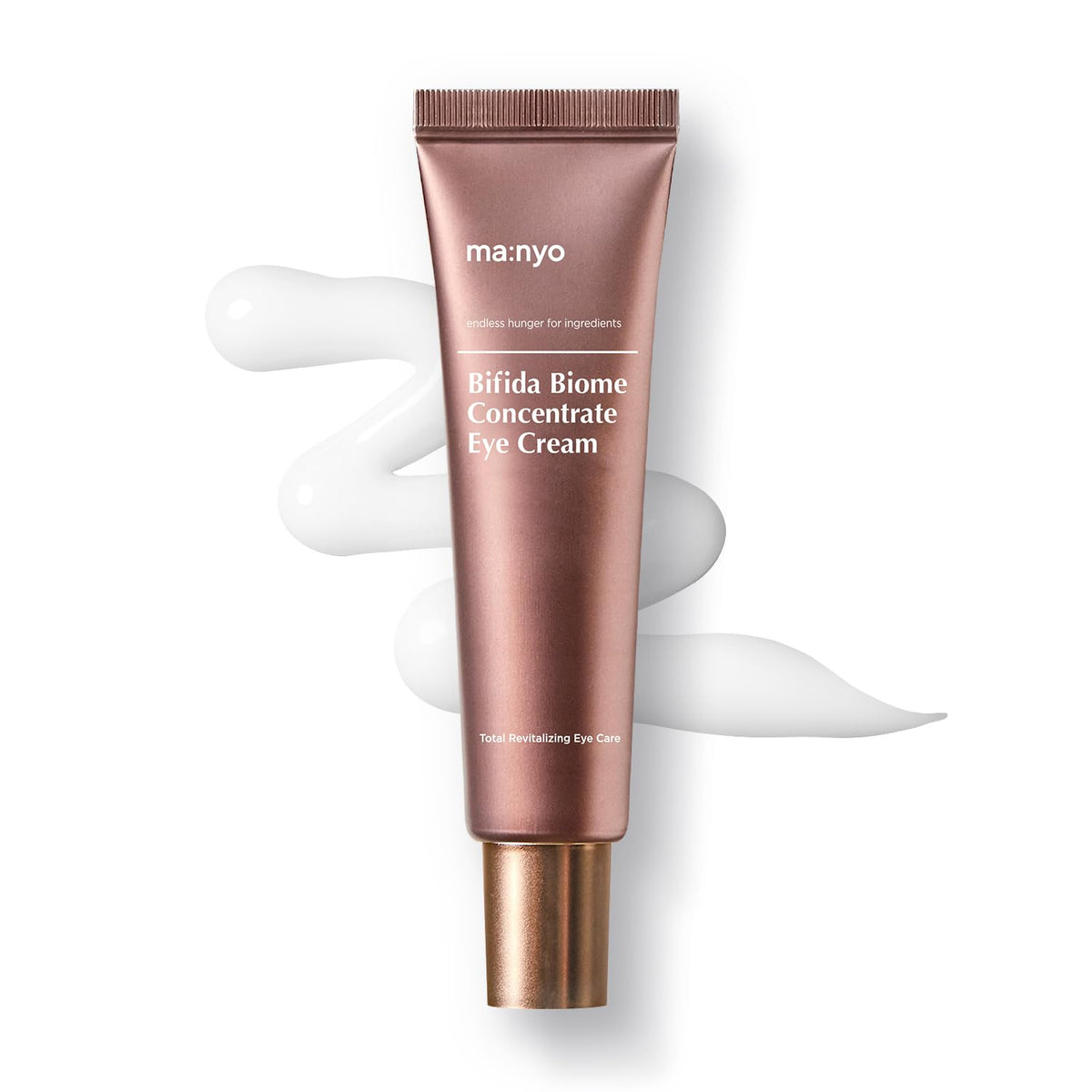 ma:nyo Bifida Biome Eye Cream packaging front shows premium Korean skincare.