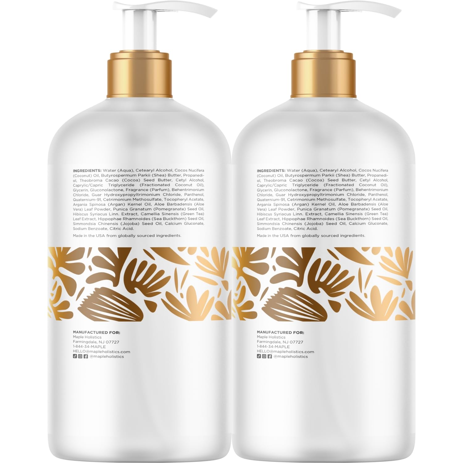Maple Holistics Bare in-shower body lotion locks in moisture
