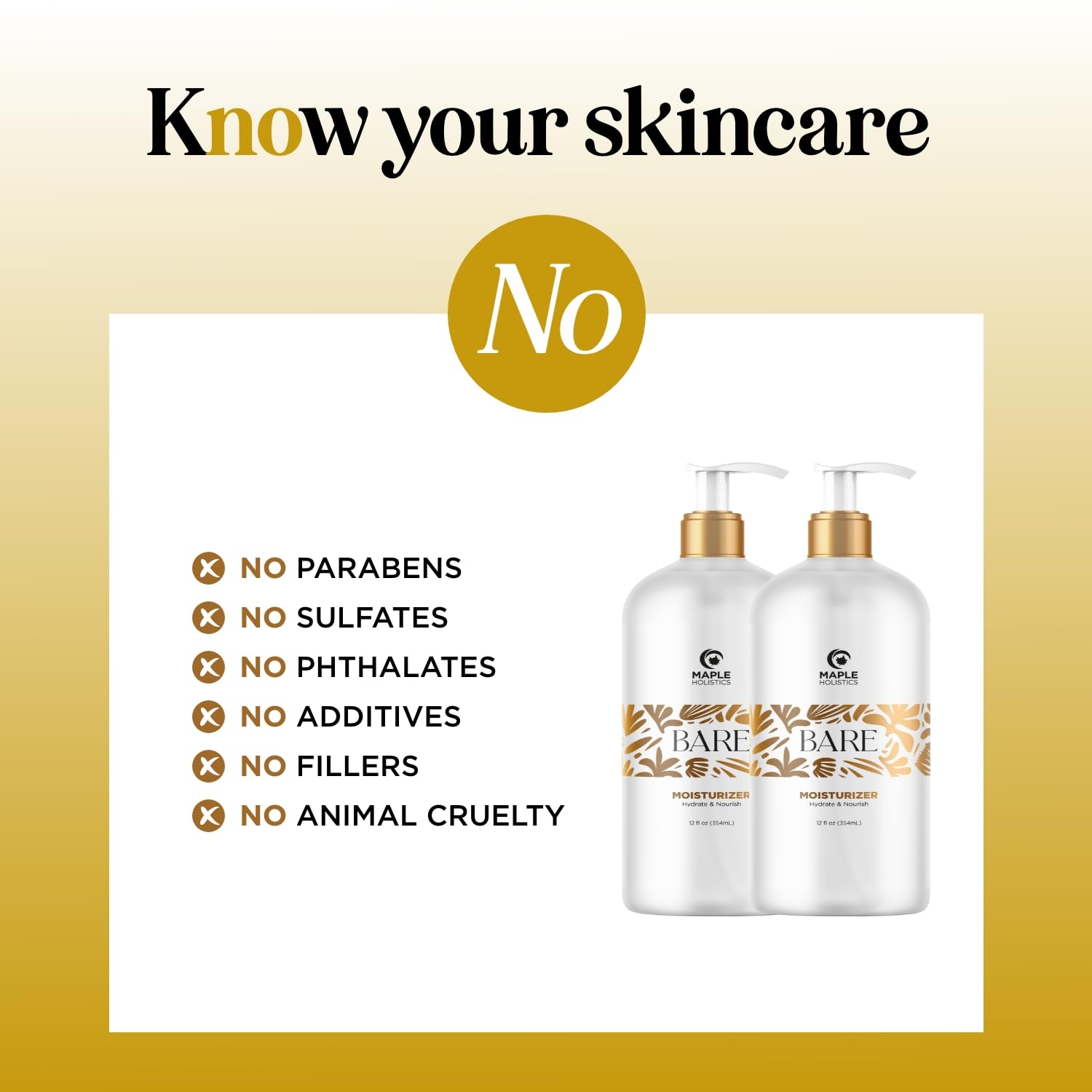 Maple Holistics Bare ingrown hair serum cleanses pores and soothes skin