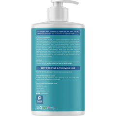 Maple Holistics Biotin Conditioner back-label close-up on sulfate-free formula