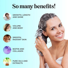 Maple Holistics Biotin Conditioner bottle for detangling and added volume.
