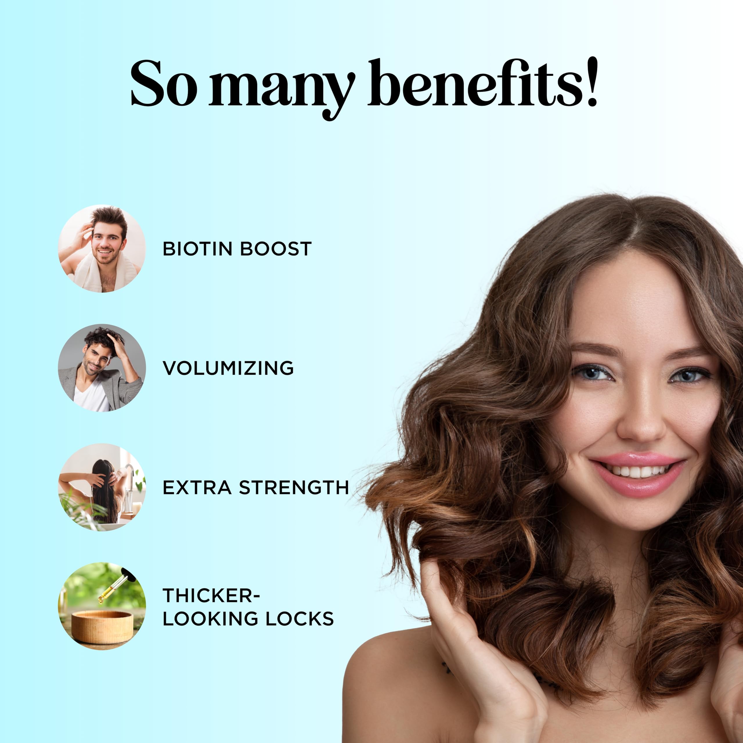 Maple Holistics Biotin Conditioner thinning-hair-argan-oil-drop indicates deep hydration.