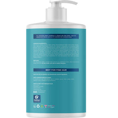 Maple Holistics Biotin Conditioner silicone-free-packaging highlights a light, weightless feel.