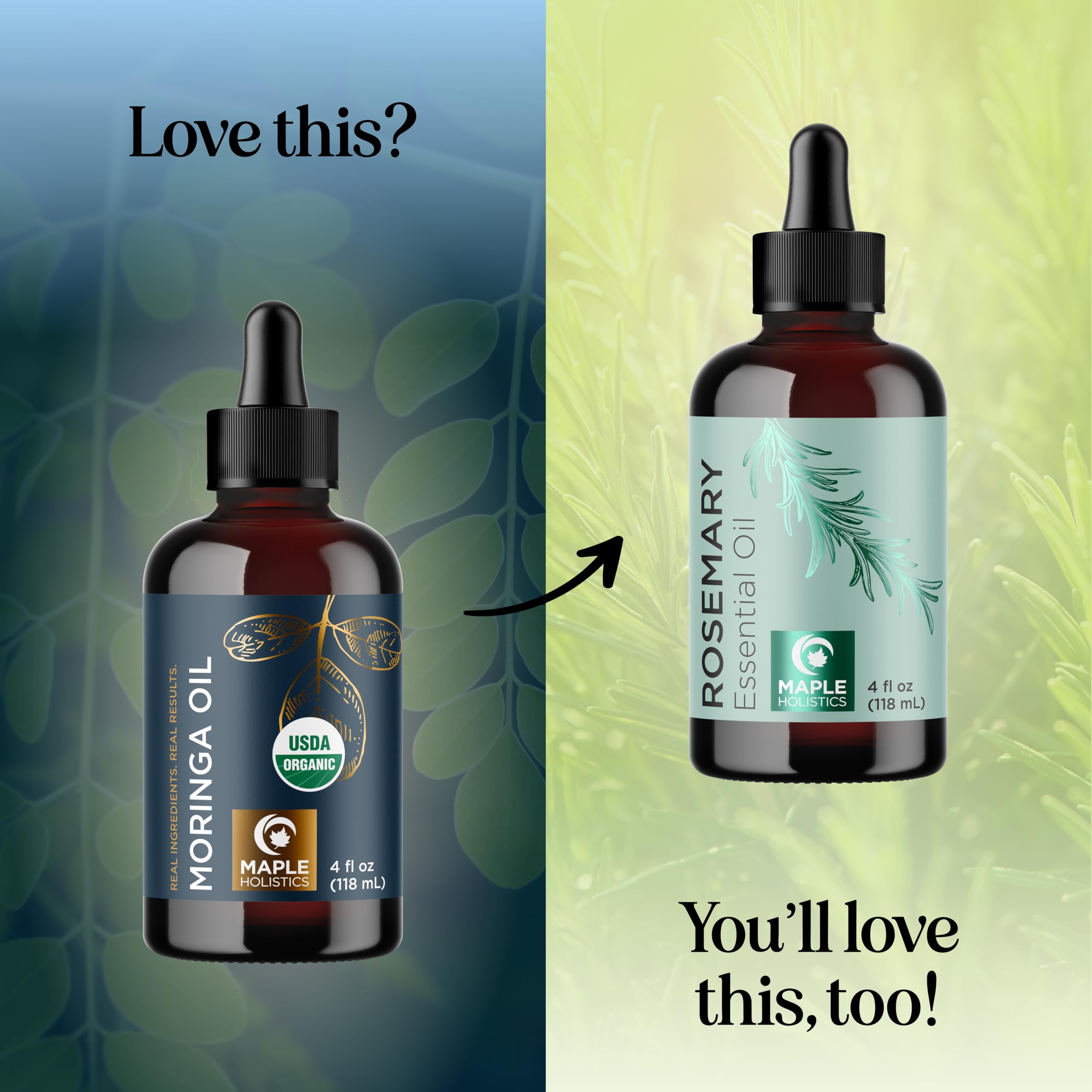 Maple Holistics Moringa oil pump-dispense for precise use