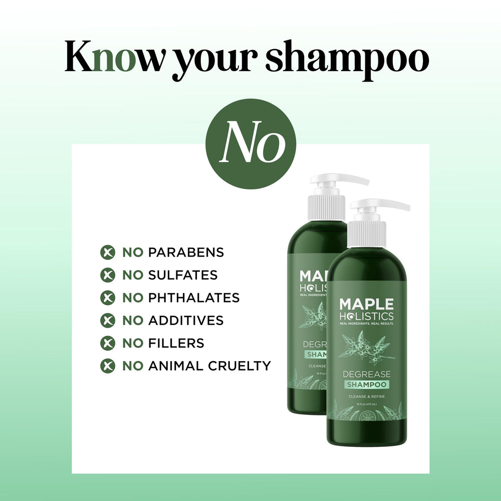 Maple Holistics natural oils—basil, cypress, lemon—support a cleansing routine.