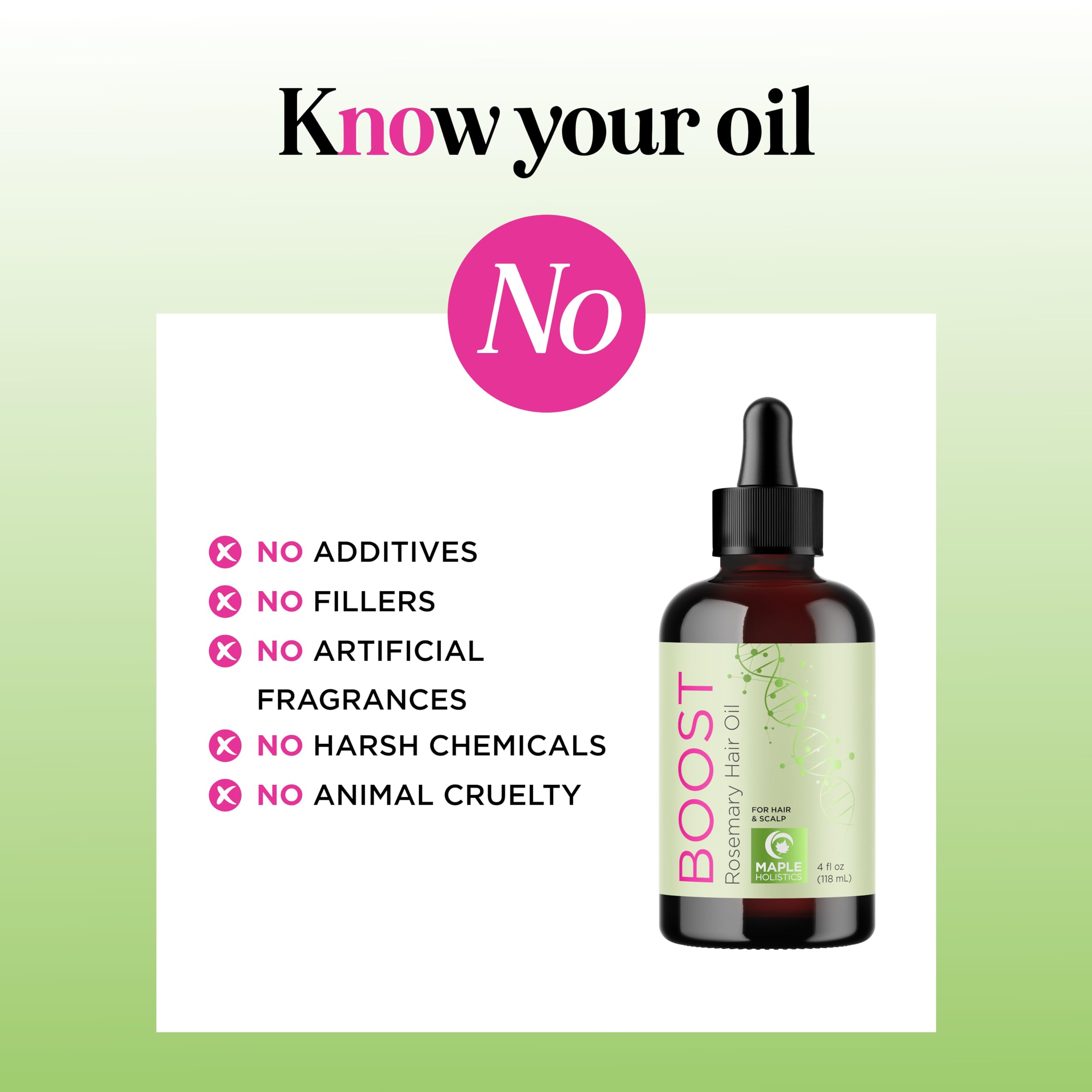 Maple Holistics prewash application being massaged into hair.