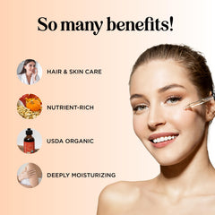 Maple Holistics pumpkin seed oil label highlights organic certification.