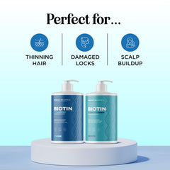 Maple Holistics Rosemary Biotin Set packaging communicates color-safe routine.