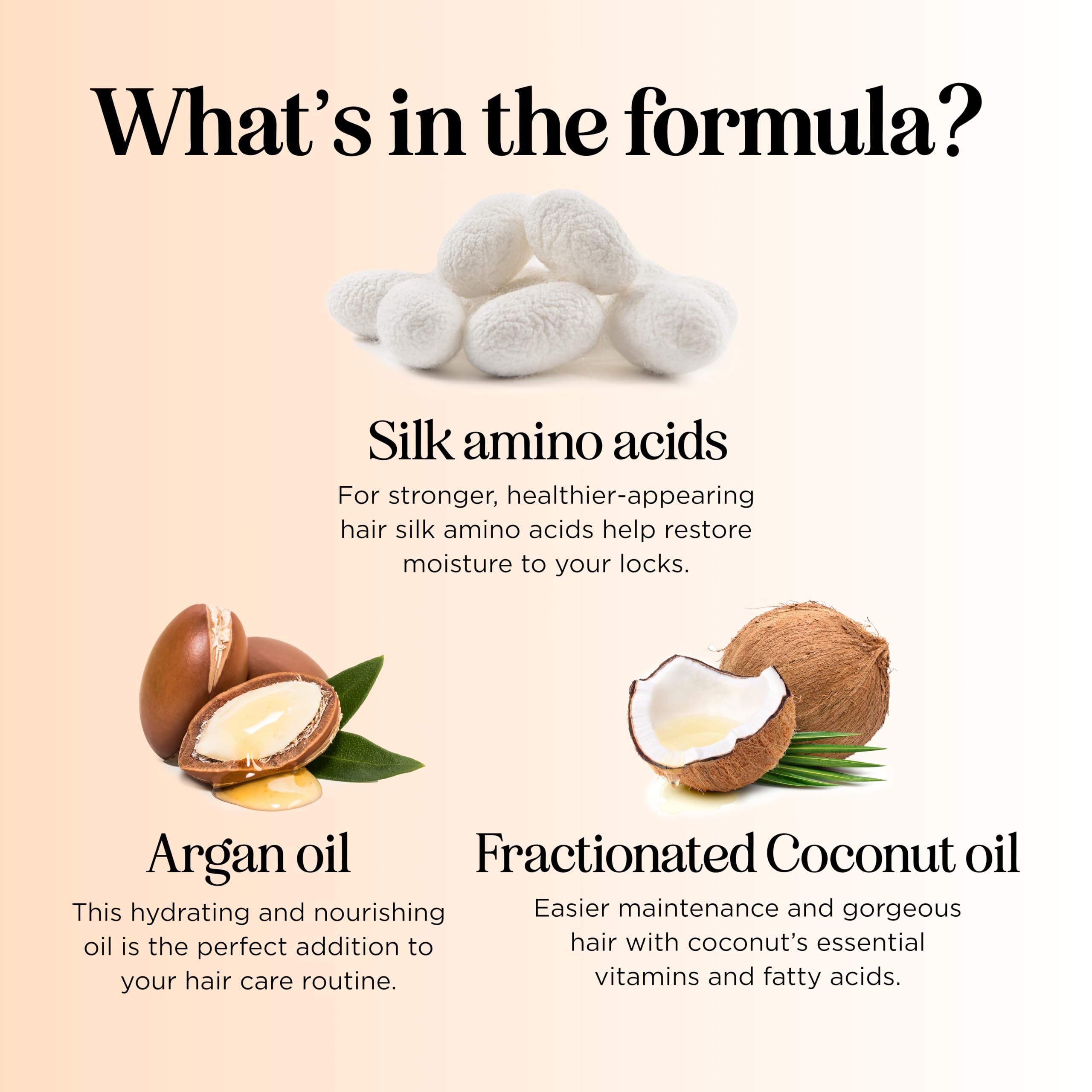 Maple Holistics Silk Protein Conditioner bottle shown for frizz control and smooth texture