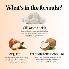 Maple Holistics Silk Protein Conditioner bottle shown for frizz control and smooth texture