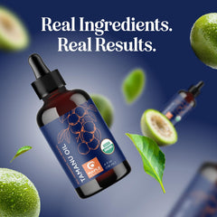 Maple Holistics Tamanu Oil packaging highlights vegan cruelty-free status