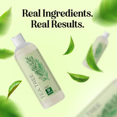 Maple Holistics Tea Tree Conditioner ingredients showcase hydrating oils for shine