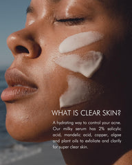 MARA 2% Salicylic Acid serum pump promotes gentle exfoliation.