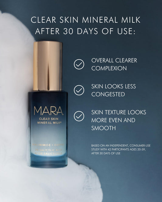 MARA Niacinamide Copper Mineral Complex highlights balance and nourishment.