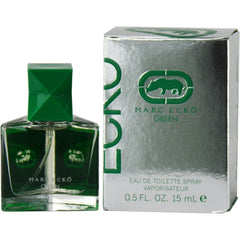 Marc Ecko Green EDT spray for men, a fresh aromatic fragrance ideal for everyday wear.
