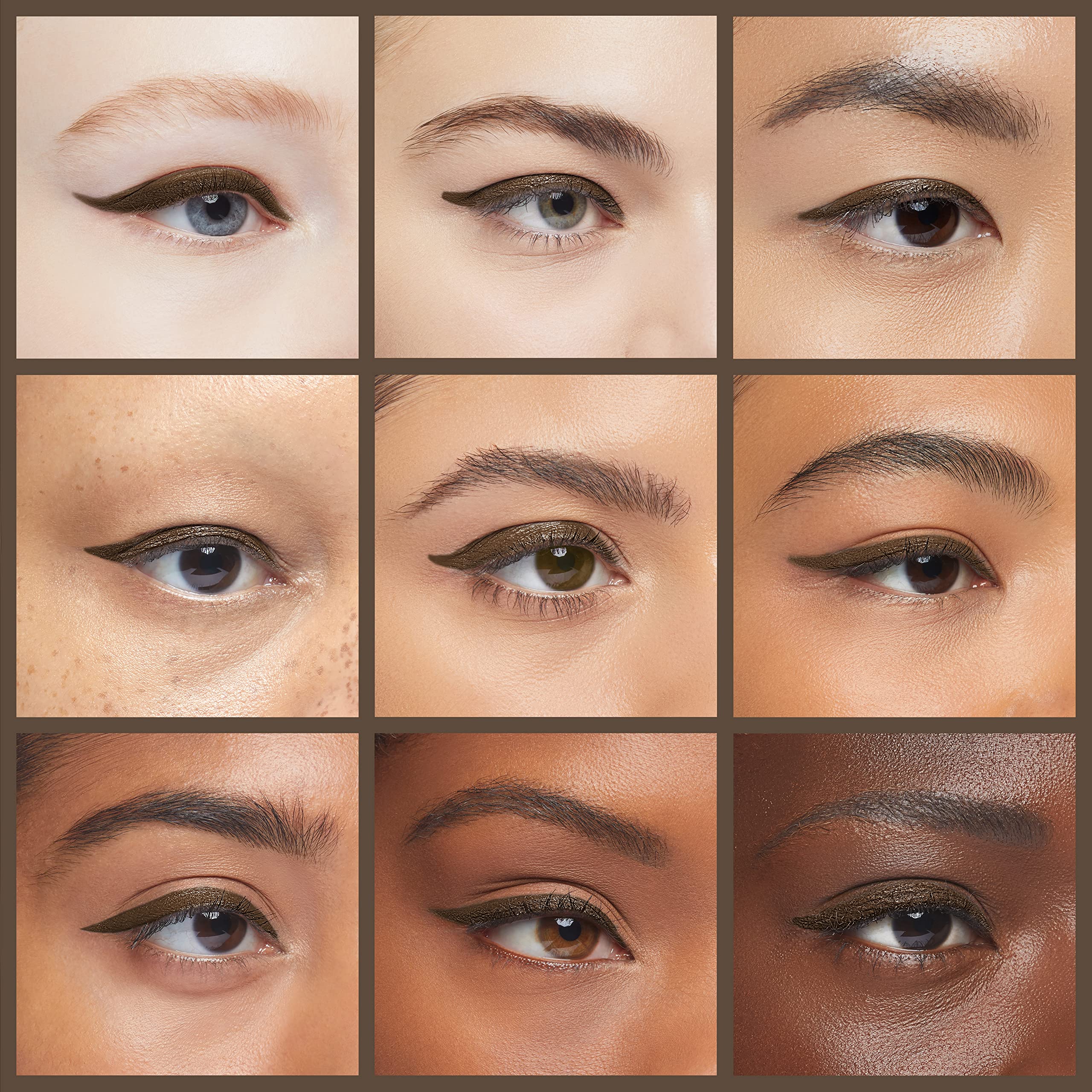 Marcelle eyeliner with sponge tip shown for seamless blending and definition.