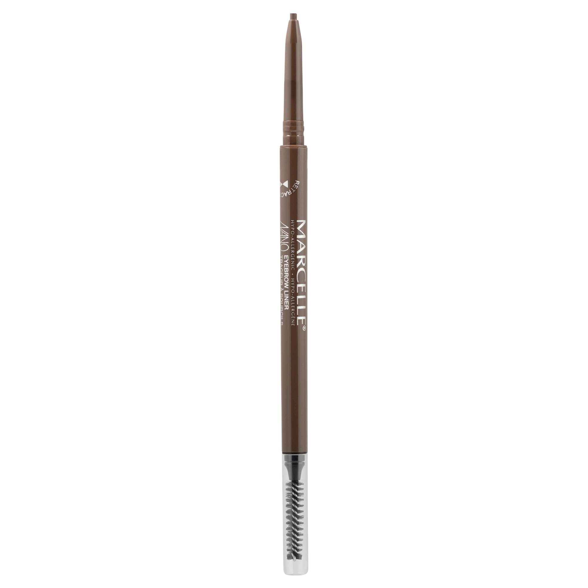 Marcelle Nano Retractable Eyebrow Liner for precise, long-lasting brows in Fair Ash Blond