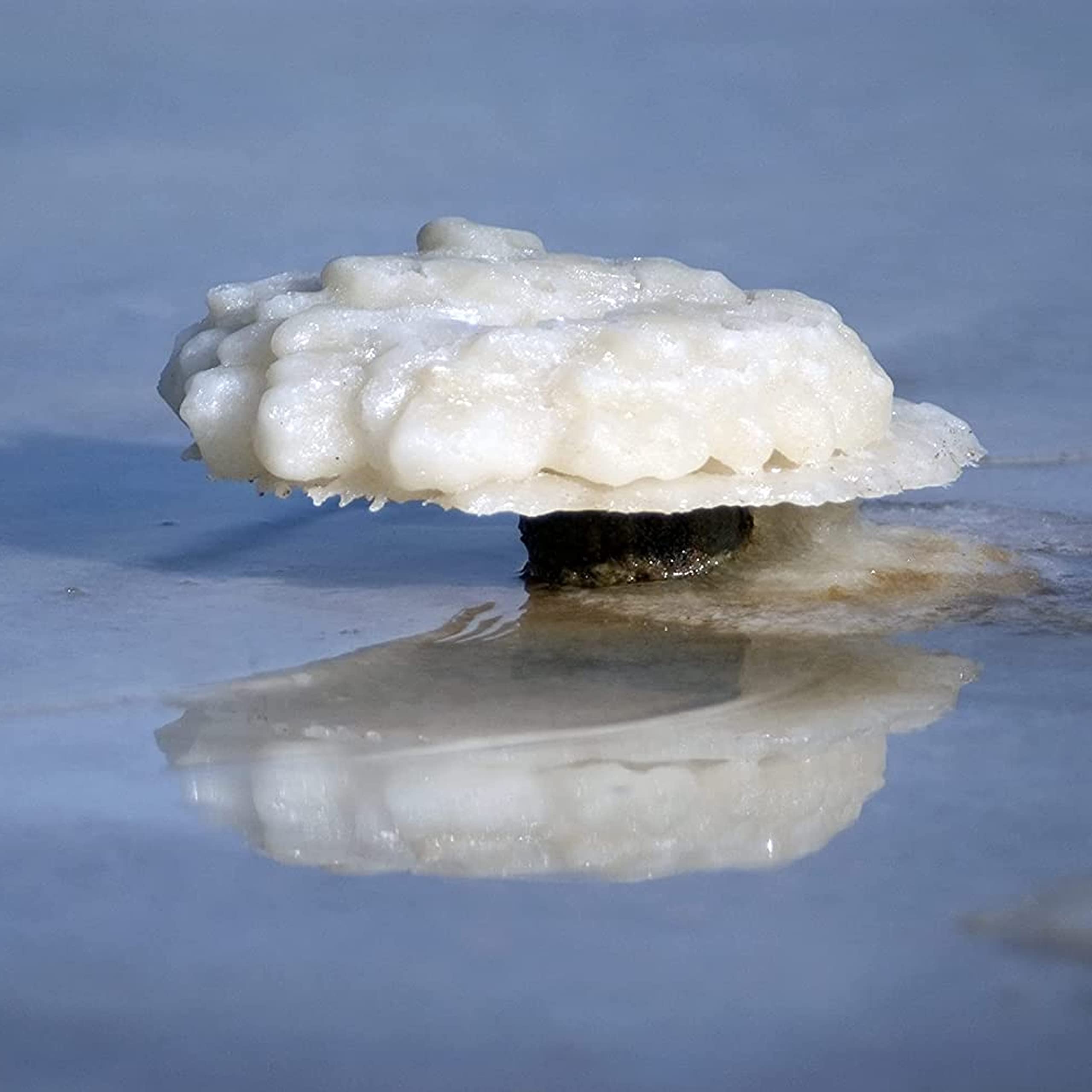 MARCO ESRA spa-like ritual with salts dissolving in warm water