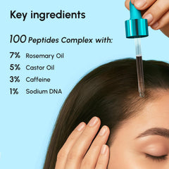 MAREE dry scalp serum closeup conveys soothing hydration.