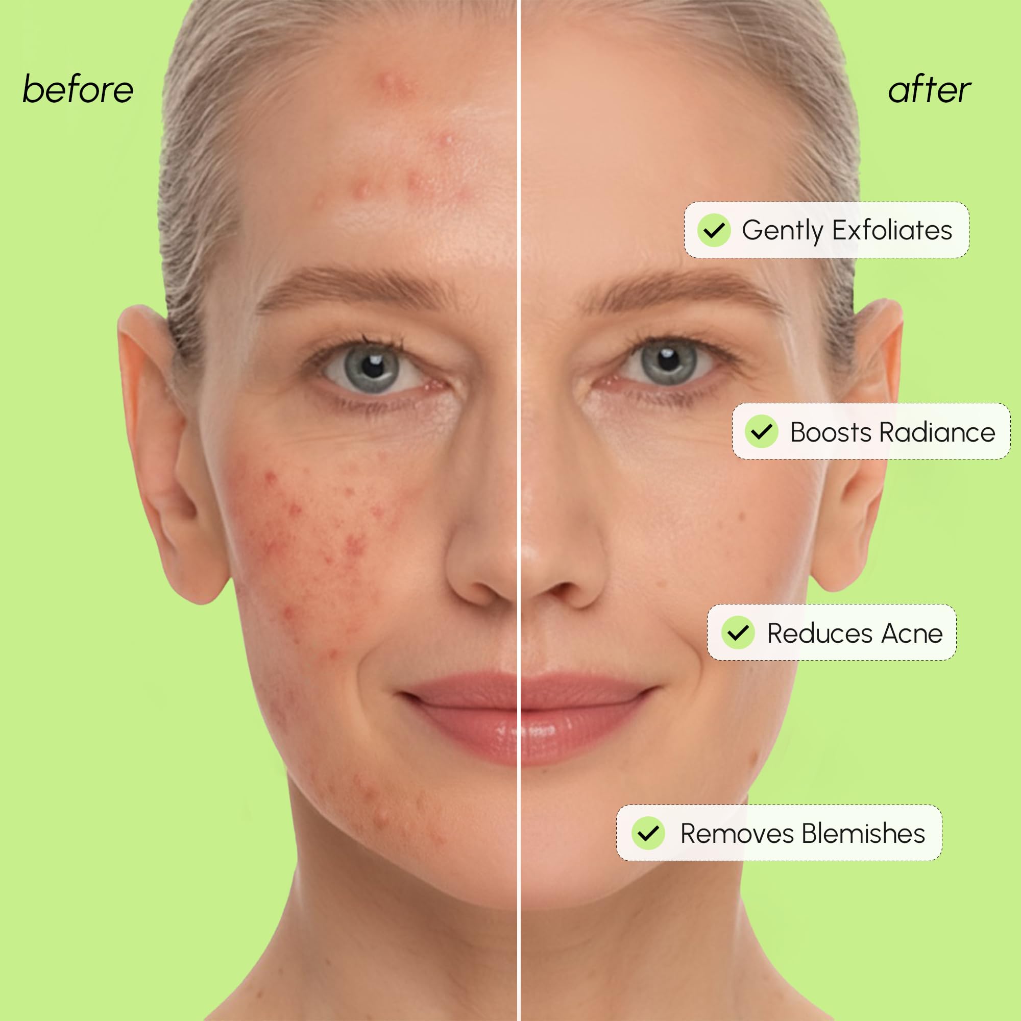 MAREE Exfoliating Toner with hyaluronic acid signals hydration during exfoliation.