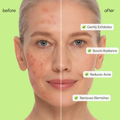 MAREE Exfoliating Toner with hyaluronic acid signals hydration during exfoliation.