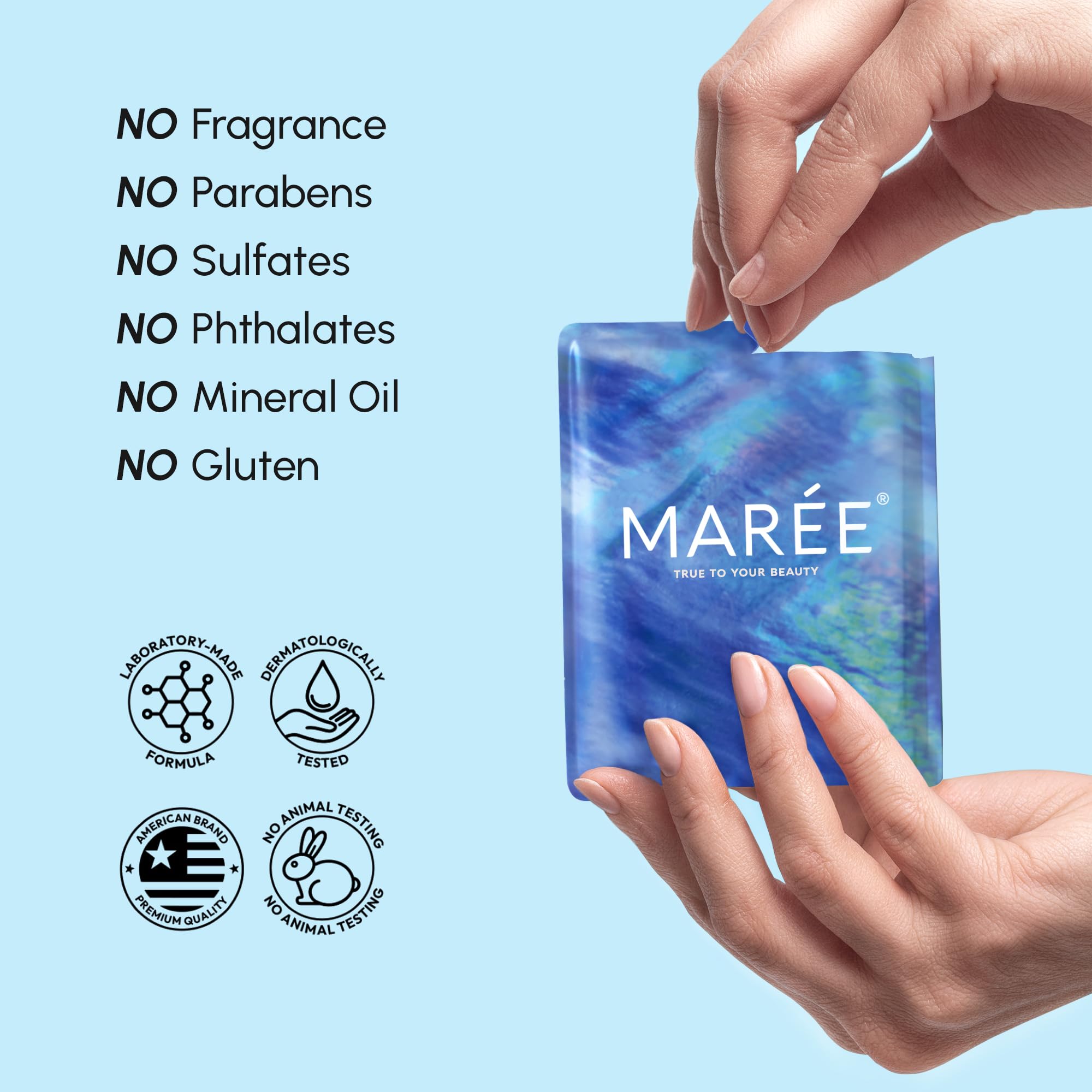 MAREE eye gels suitable for all skin types across diverse users.